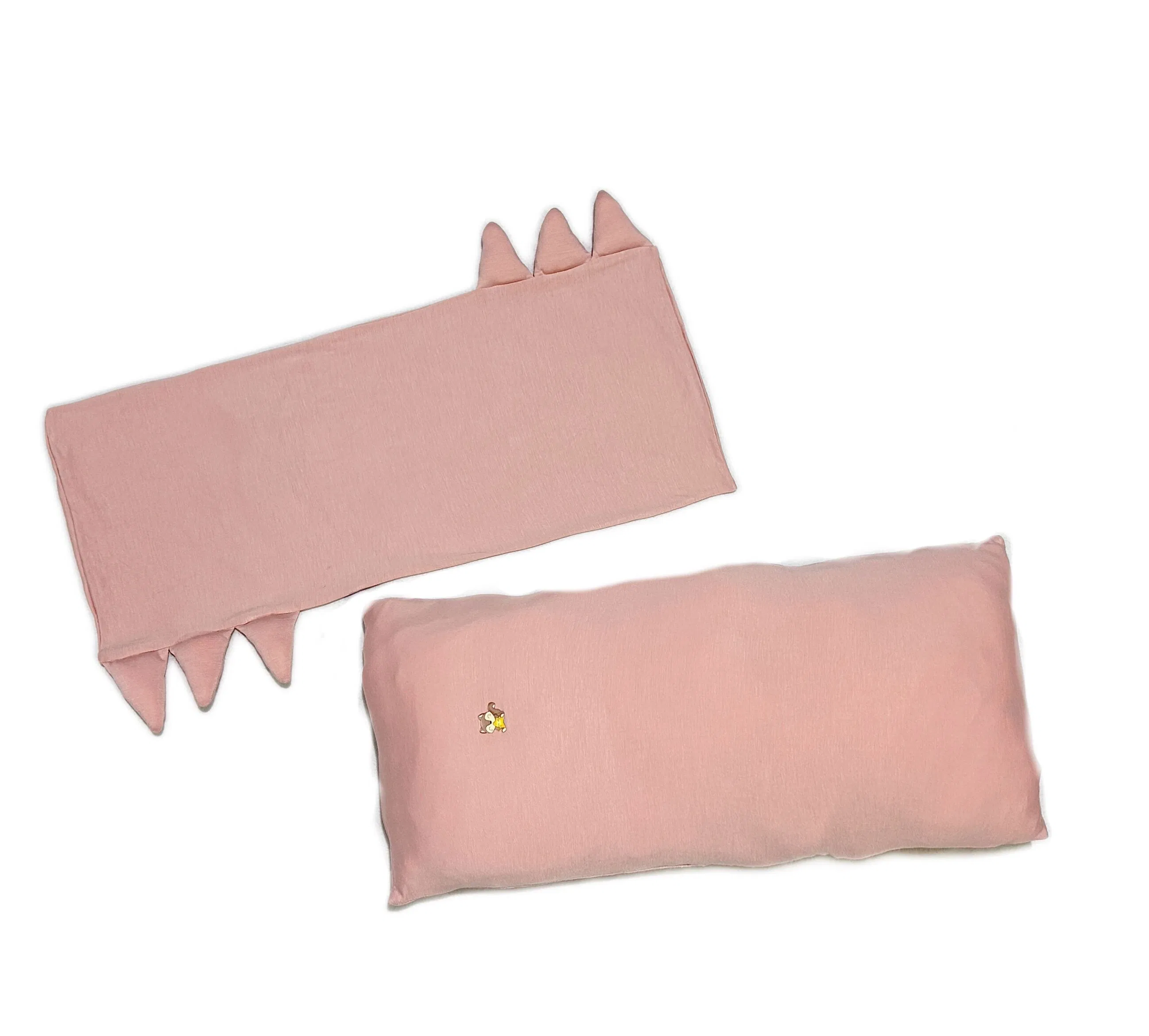 OEM 95% Bamboo 5% Spandex Baby Pillow for Newborn Children Pillowcase