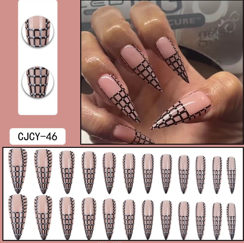 High-Quality 12/24/30PCS Press on Nails Nail Art Fake Nails False Nail