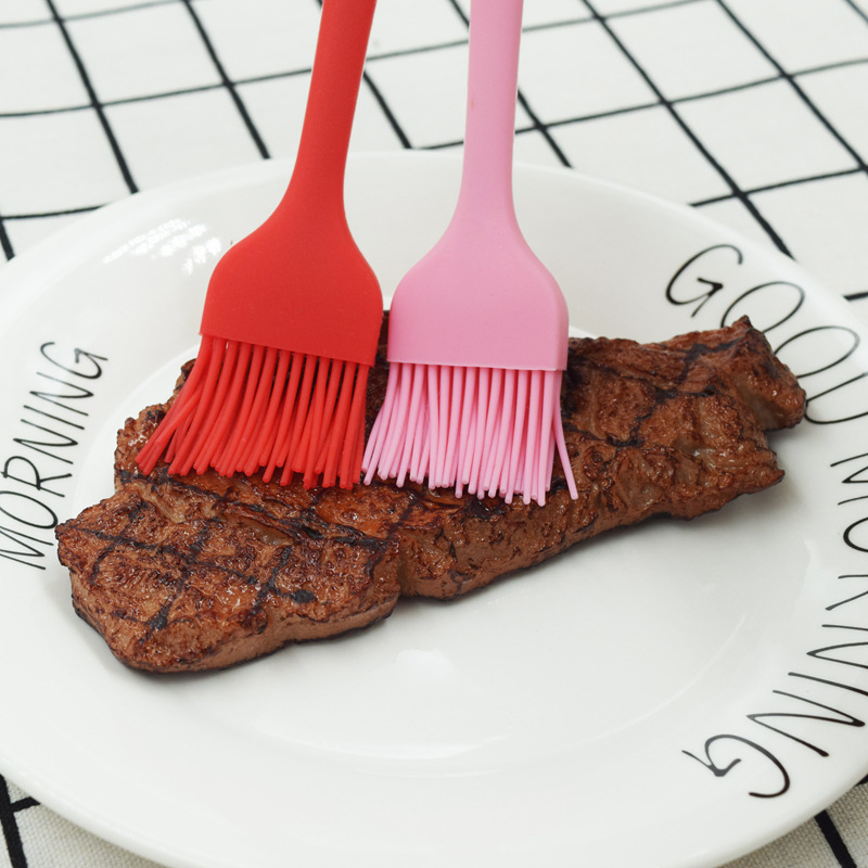 Kitchen Food Grade Silicone Bakeware Cooking Butter Oil BBQ Basting Brush