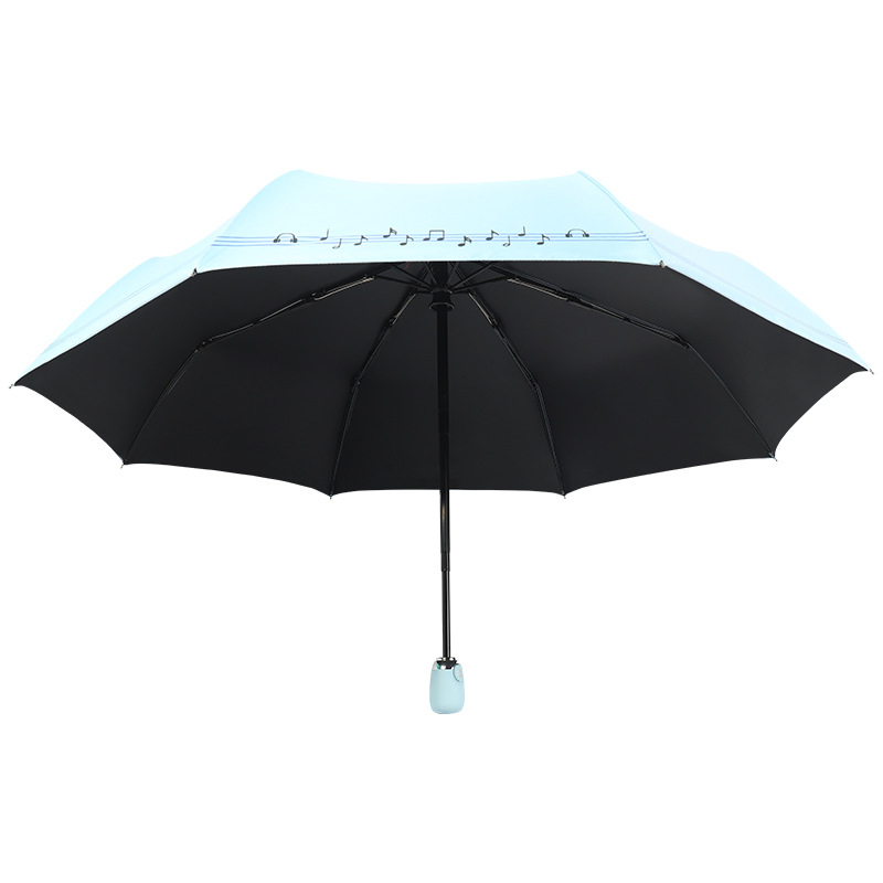 Promotional 8rib 21'' Three Folding Custom Outdoor Automatic Sun Rain Japan Korea Girl DIY Cute Gift UV Best Umbrella