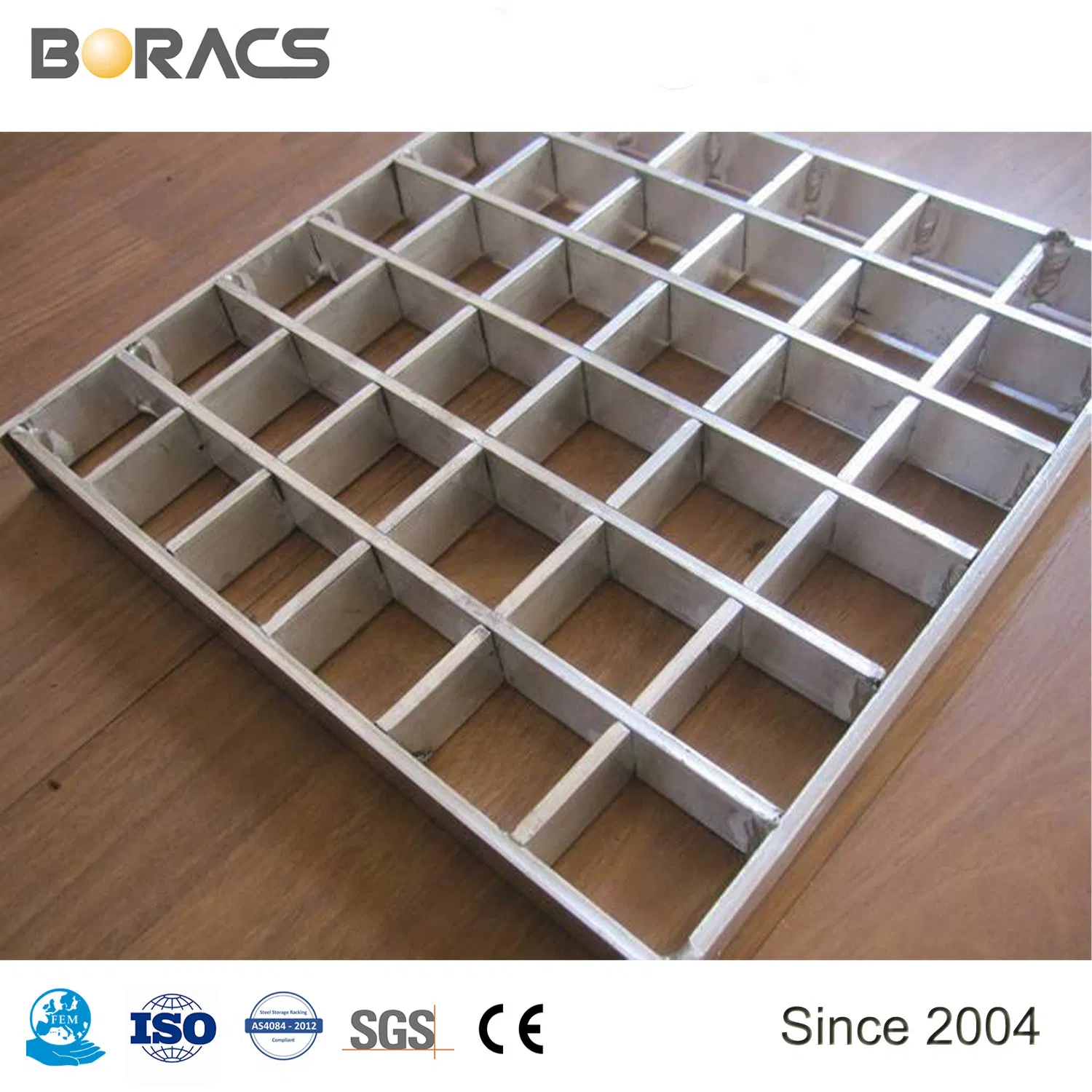 Serrated Galvanized Steel Grating, Outdoor Metal Drain Cover, Customizable Building Material