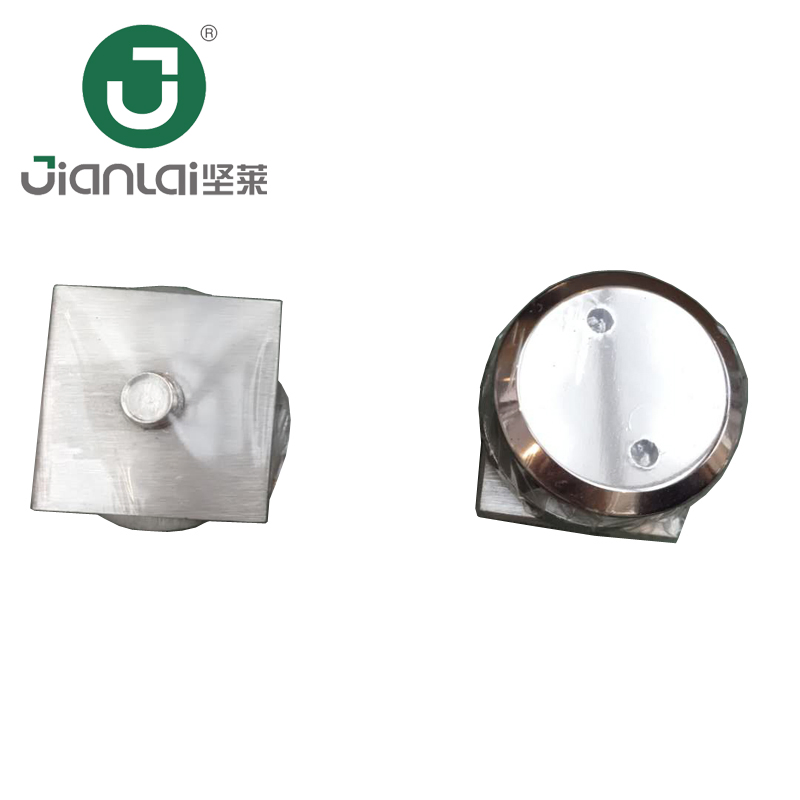 Hotel Bathroom Glass Encloser Stainless Steel Fitting Wholesale