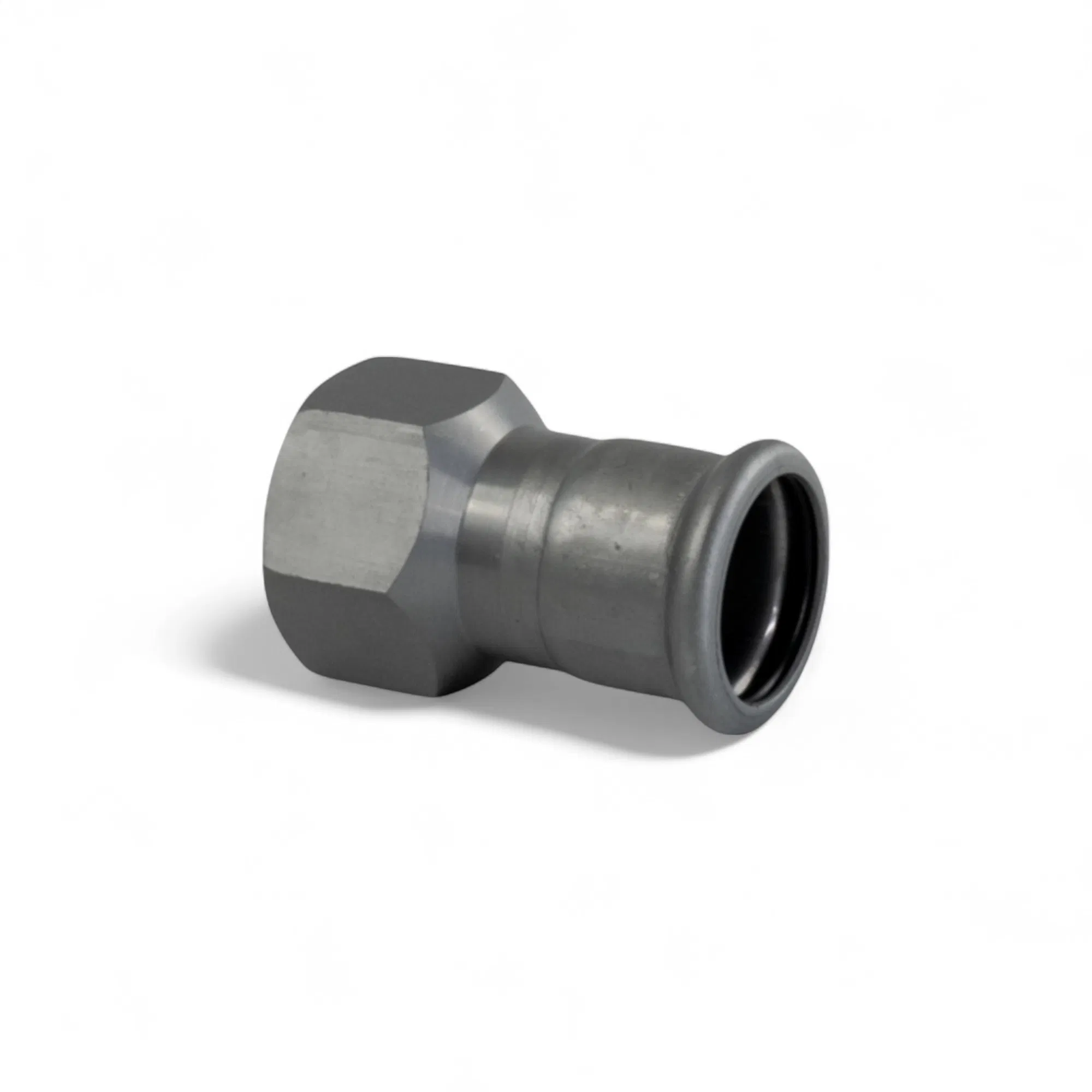 Adapter, Zinc Plating, Galvanized, AISI 304/316L Stainless Steel, Fire Sprinkler, Gas, HVAC, M Profile Press Fitting