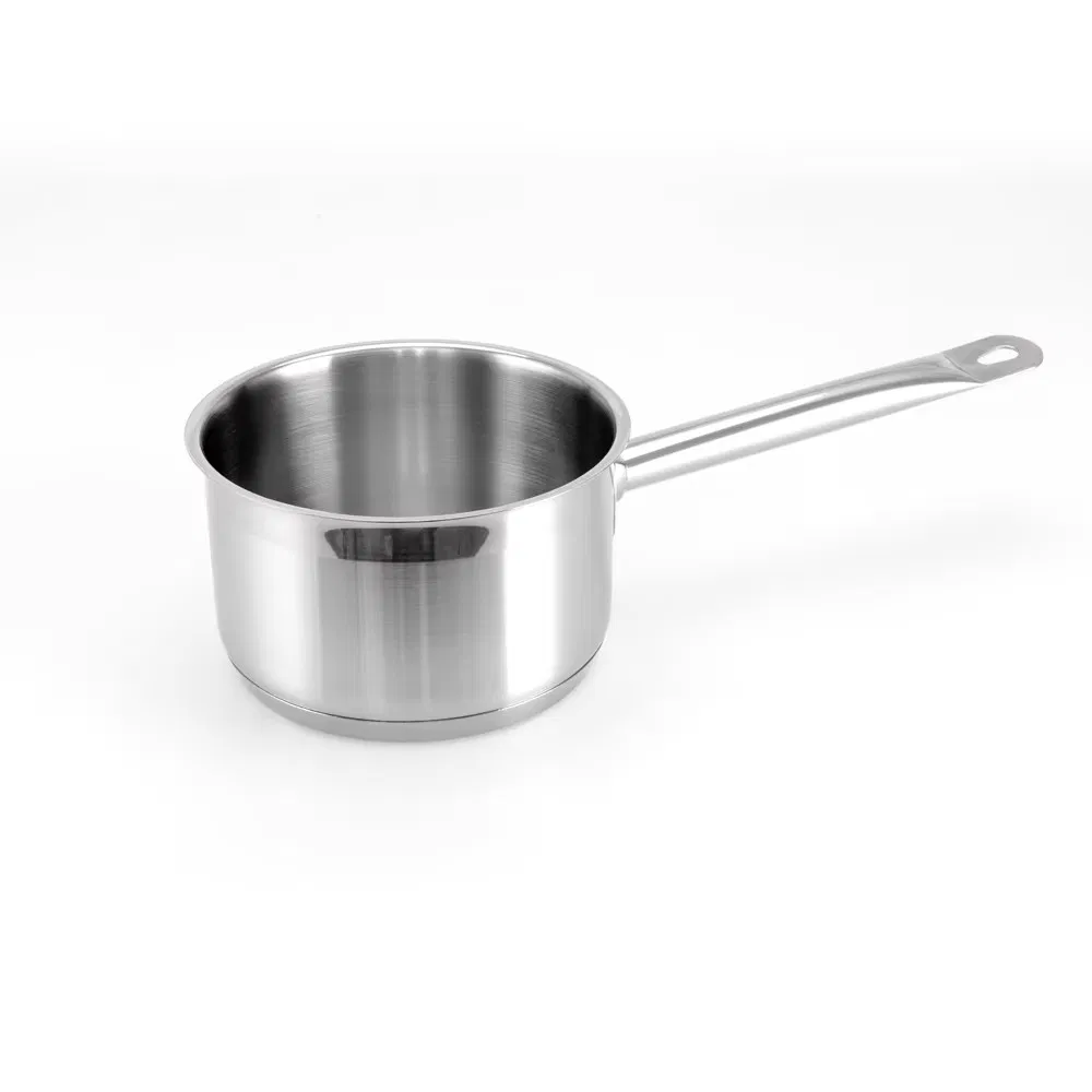 Factory Direct Eco-Friendly Stainless Steel Sauce Pan Gas Stove Compatible for Restaurant Kitchen Use Cookware Sets