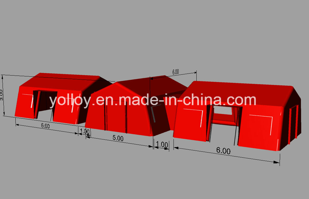 Emergency Relief Inflatable Medical Rescue Mobile Hospital Quarantine Shelter Tent