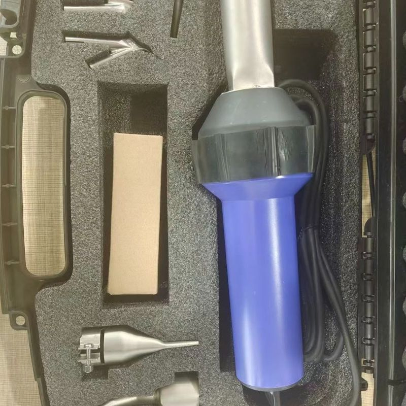 Geomembrane Welding Machine Plastic Hot Air Welding 2000 Watts Hot Air Gun Station Heat Gun for Crafts Temperature Heat Gun