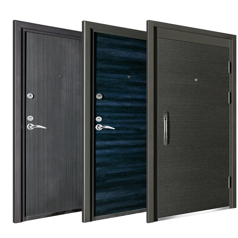 Heavy-Duty Steel Security Door for Main Entry Protection