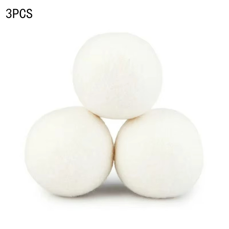 Chemical-Free Strong Adsorption Wool Balls Best Cleaning Organic Laundry Wool Dryer Balls