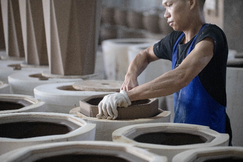 Wholesale Bulk Unique Design Garden Decorative Glazed Outdoor Ceramics Flowerpot