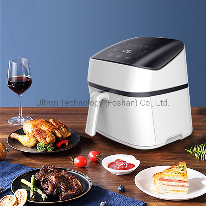 Deluxe LED Touch Digital Screen Electric Air Fryer with 9 Easy Presets