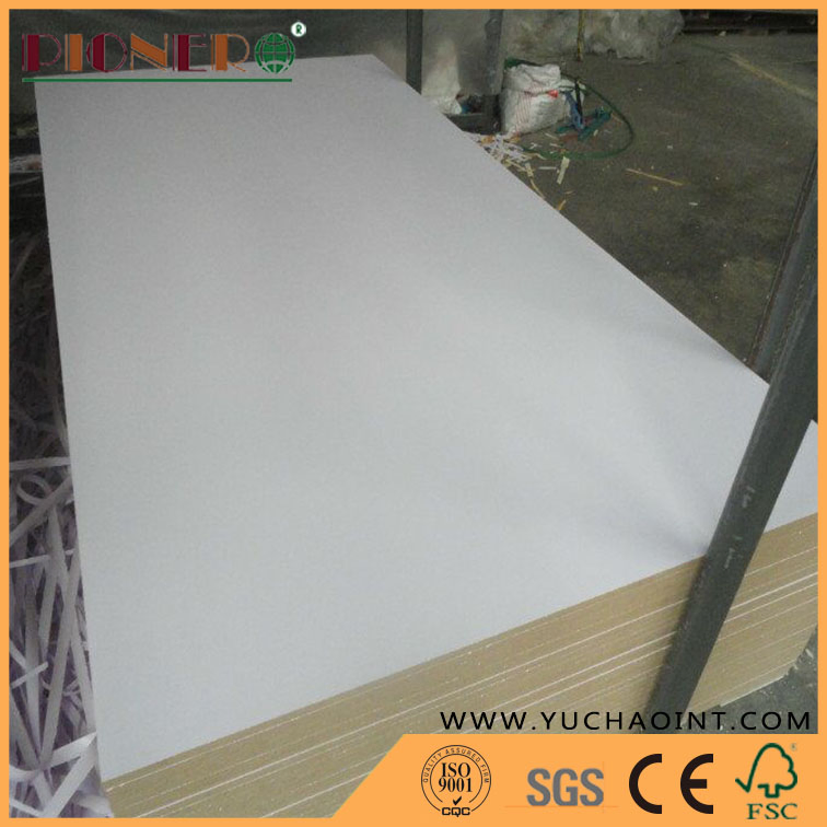 18mm E1 Glue Furniture Grade Melamine Faced MDF