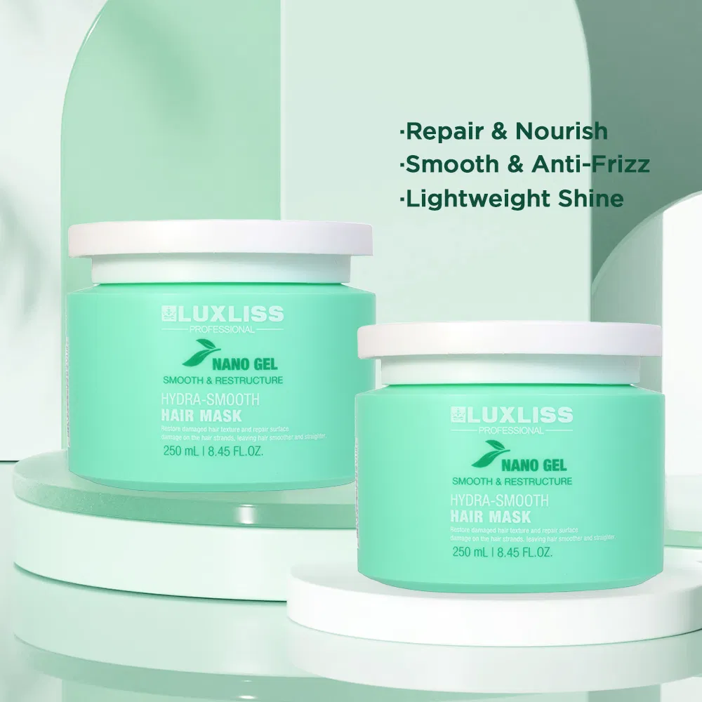 Luxliss Nano Smooth Hair Mask Factory Moisturizing Repair Damaged Hair Treatment Cream