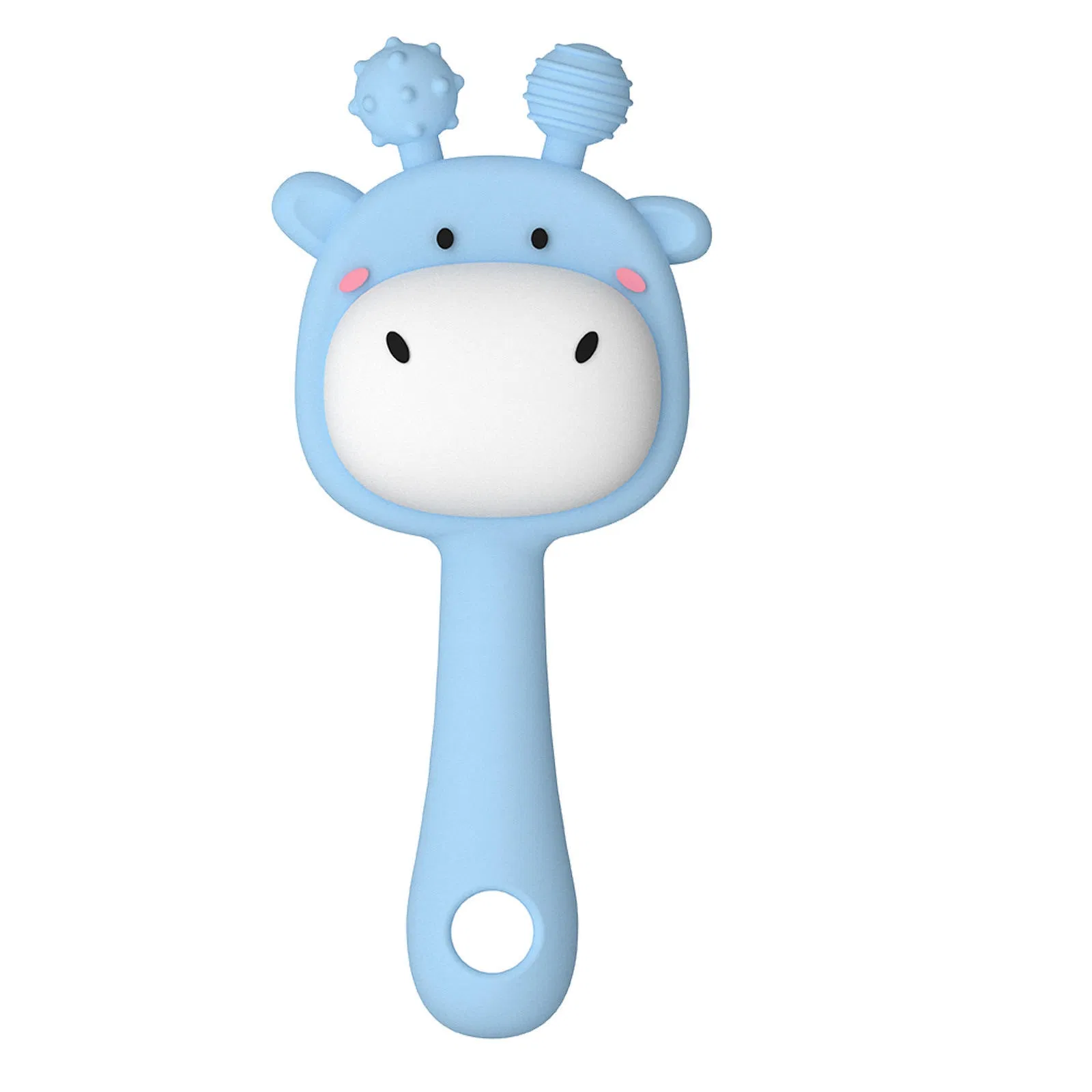 Cute Animal Bunny Silicone Soft Toys Cartoon Teething Toy