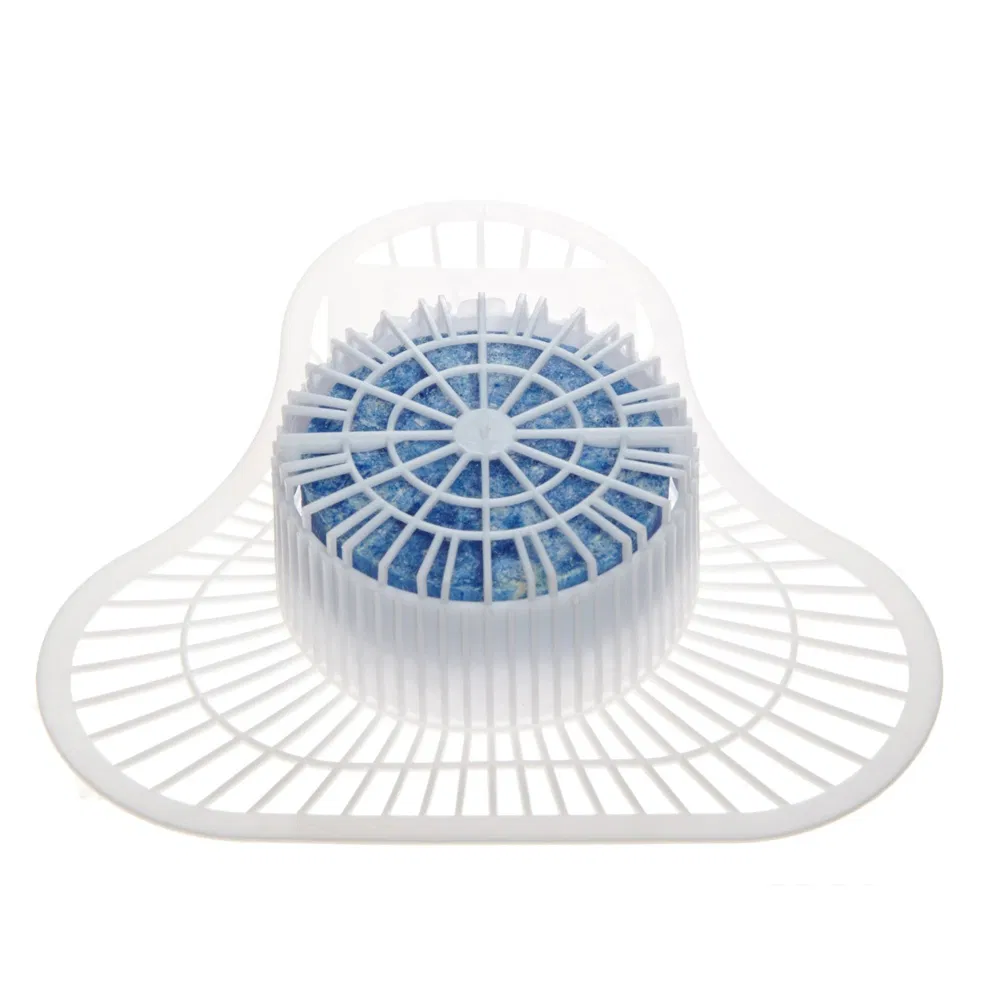 Urinal Deodorizer Screens with Urinal Cakes Mint Scent