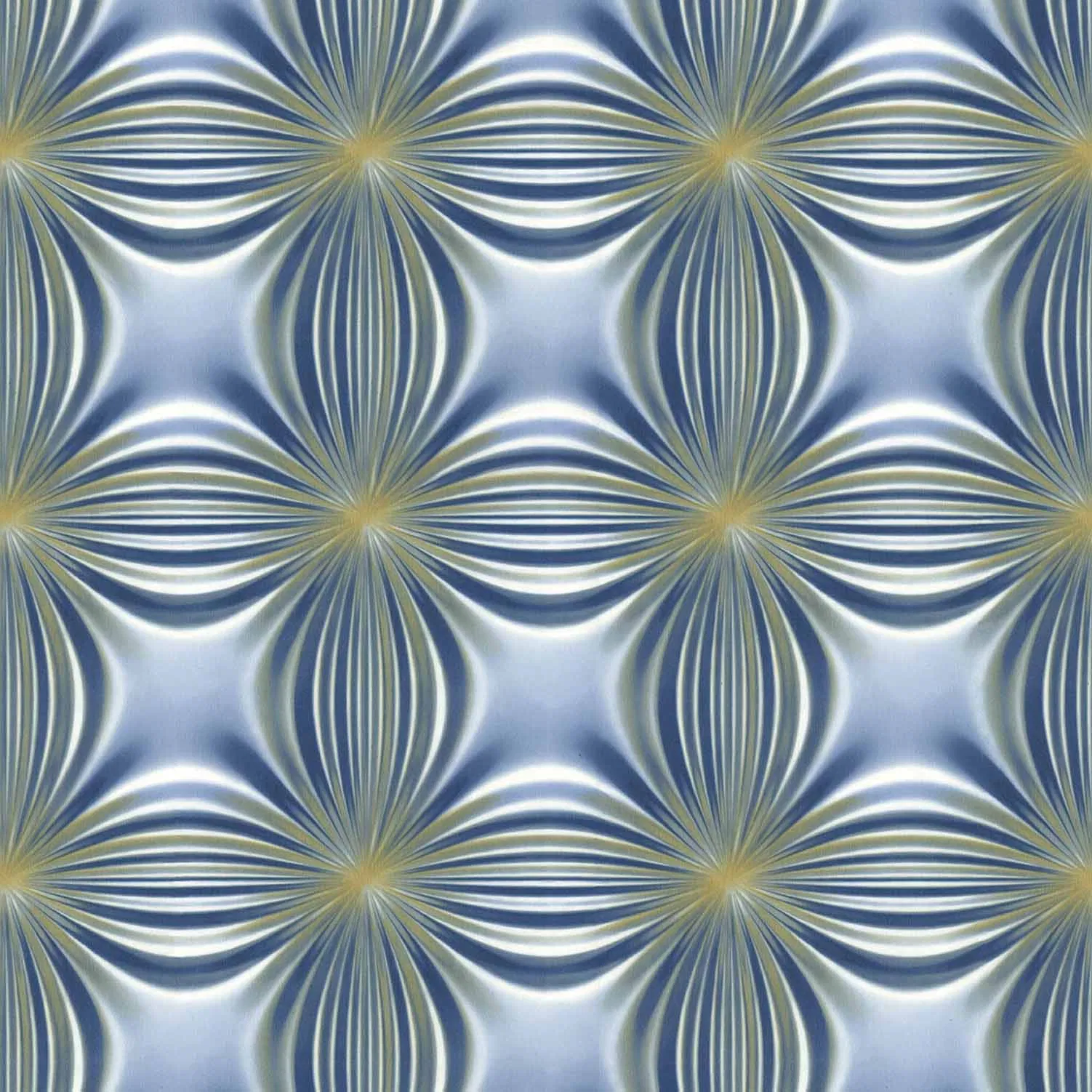 Home Decoration PVC Waterproof Silver Wallpaper 3D