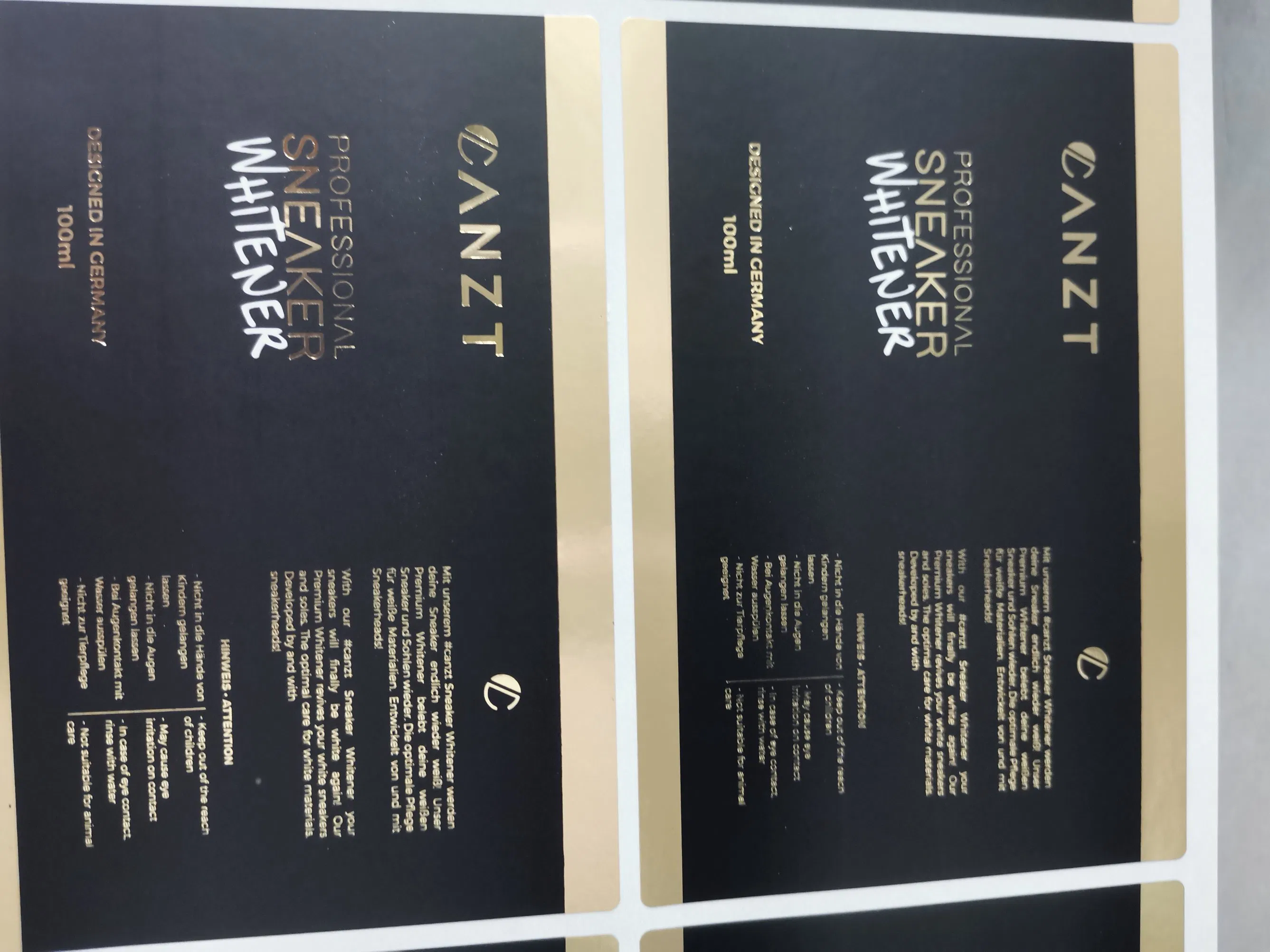 Transparent Pet BOPP Material/Opaquecoated Facestock PP/Coated Paper Label and Sticker