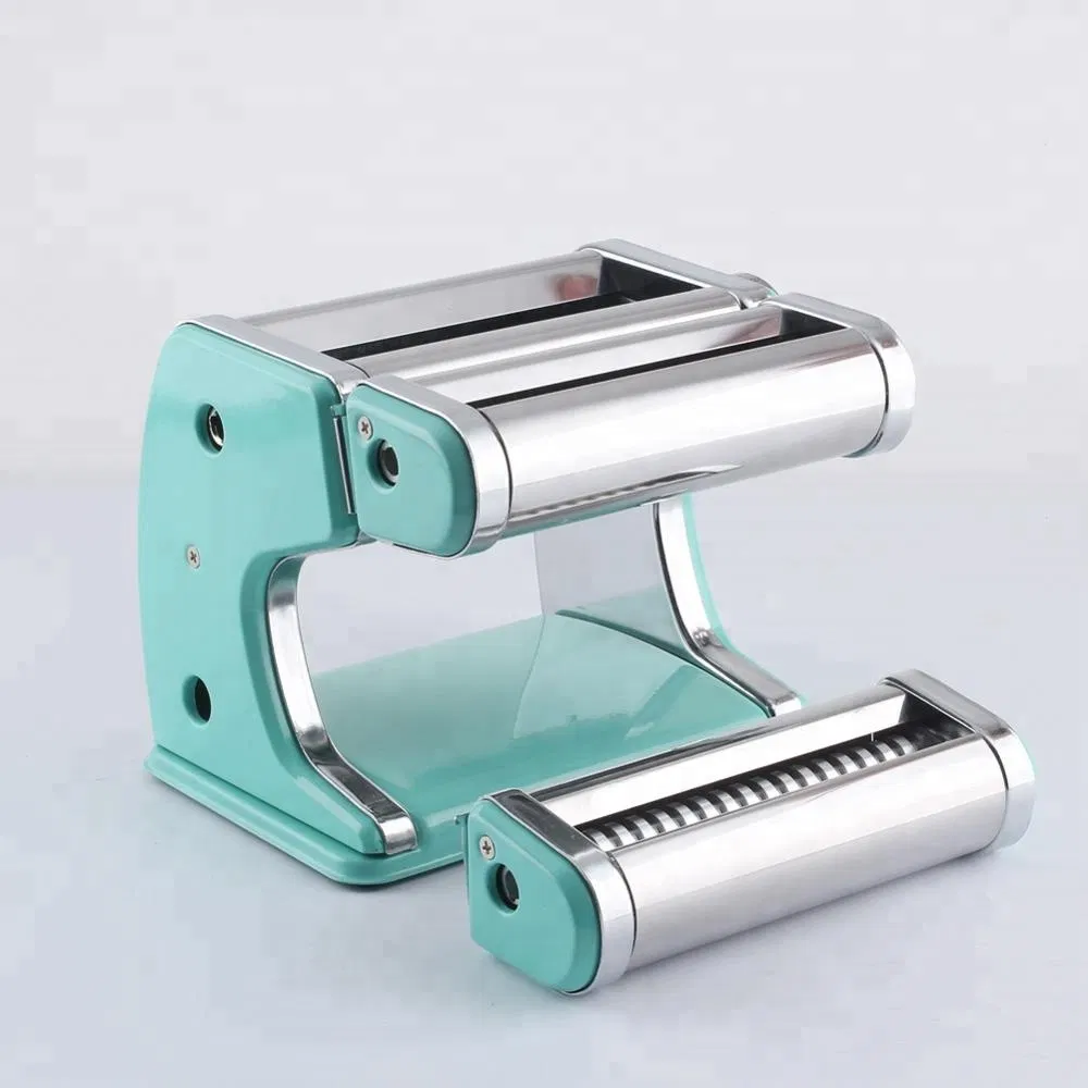 New Design Stainless Steel Manual Noodle Making Machine with Single Cutter