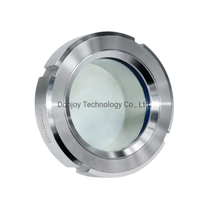 Stainless Steel Flanged Sight Glass with Multi-Angle LED Light