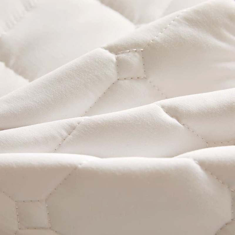 Joy Home Fashion Air-Permeable Quilted Mattress Topper Waterproof Under Pads Mattress Pad Protector