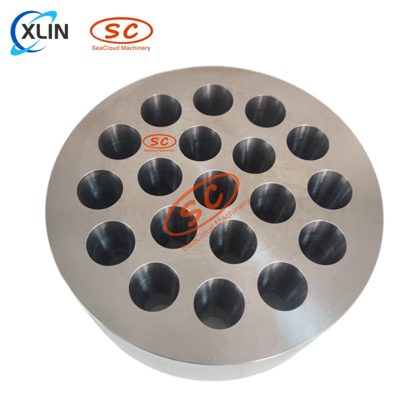 Bridge Construction Post Tension Prestressed Anchorage Multi Holes 12.7 Round PC Anchor