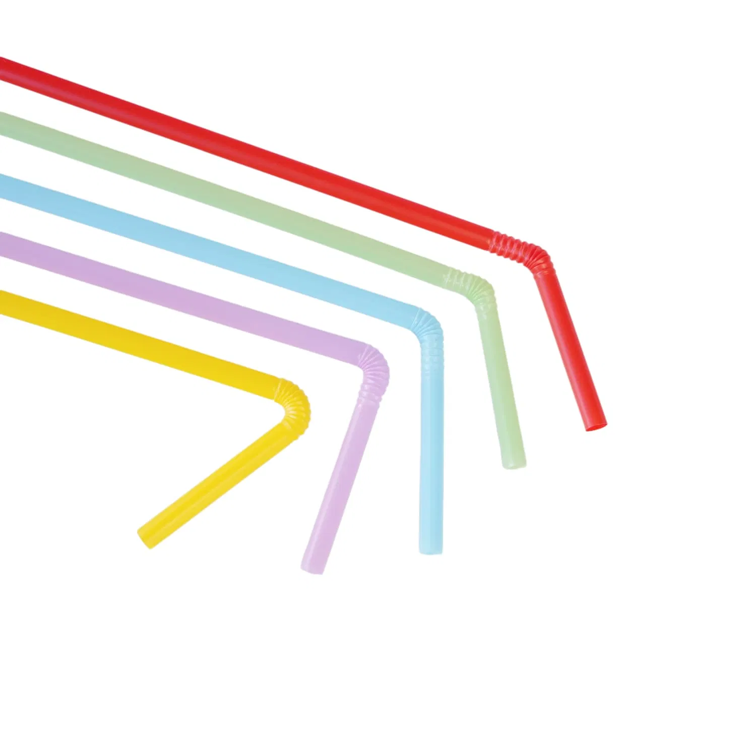 Eco-Friendly PLA Straws: Colorful, Bendable, and Non-Slip Design