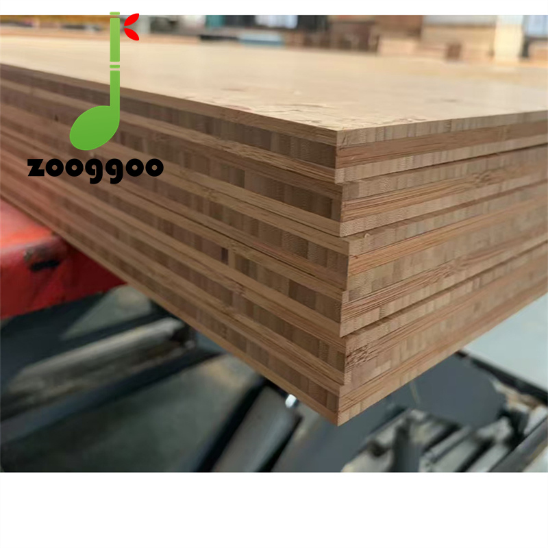 Hot-Pressed Bamboo Plywood for Anti-Warp Container Flooring Use