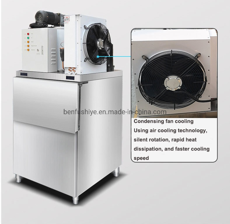 5 Ton 1 Tons Commerical Supermarket Fresh Flake Ice Machine for Food Storage