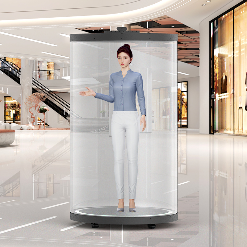 Smart Voice-Controlled 3D Interactive Ai Human for Museum Use