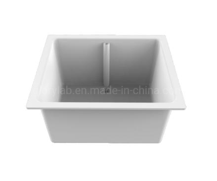 Hot Sale PP Sink Laboratory Sink with Overflow for School and Hospital (JH-PS007)