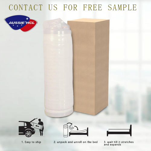 China Wholesale Sleeping Well Pocket Coil Gel Memory Foam Natural Latex Mattress in a Box Queen King Size Bedroom Spring Mattress