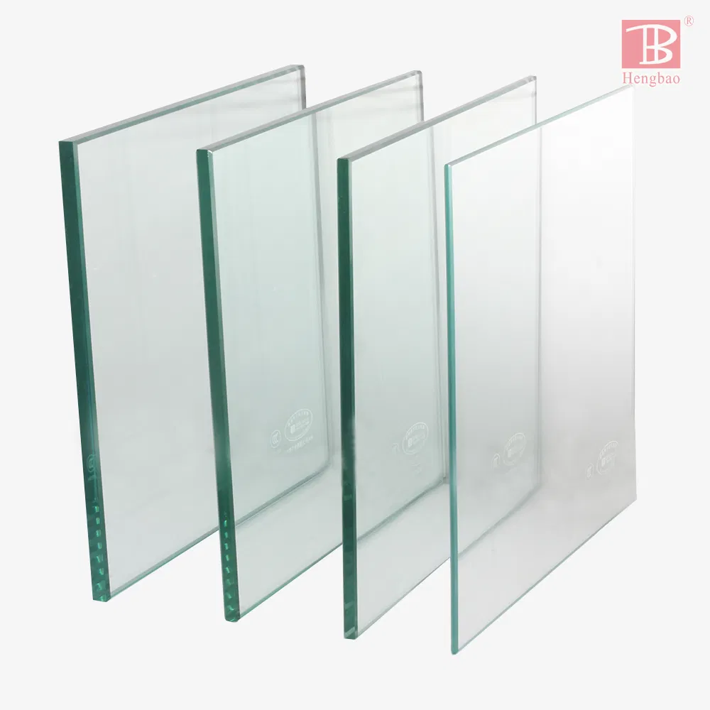 Safety Frameless Fireproof Glass