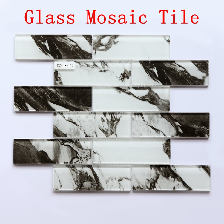 Мозаика Crystal Glass Strip для стен кухни и ванной