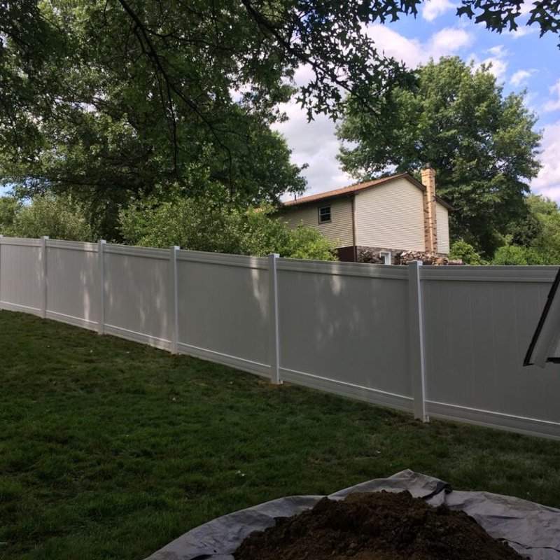 Garden Fence 7FT Garden Hiding Fence PVC Vinyl Fence Privacy PVC Fence Panels Easy Installation High-Quality ASTM Certified