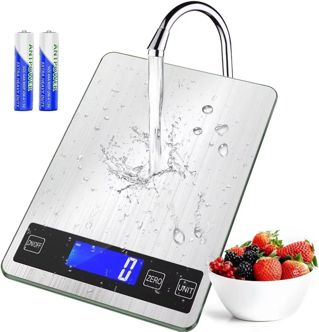 Factory Outlet Digital Food Scale Rechargeable Electric and Type-C Charging Kitchen Scale