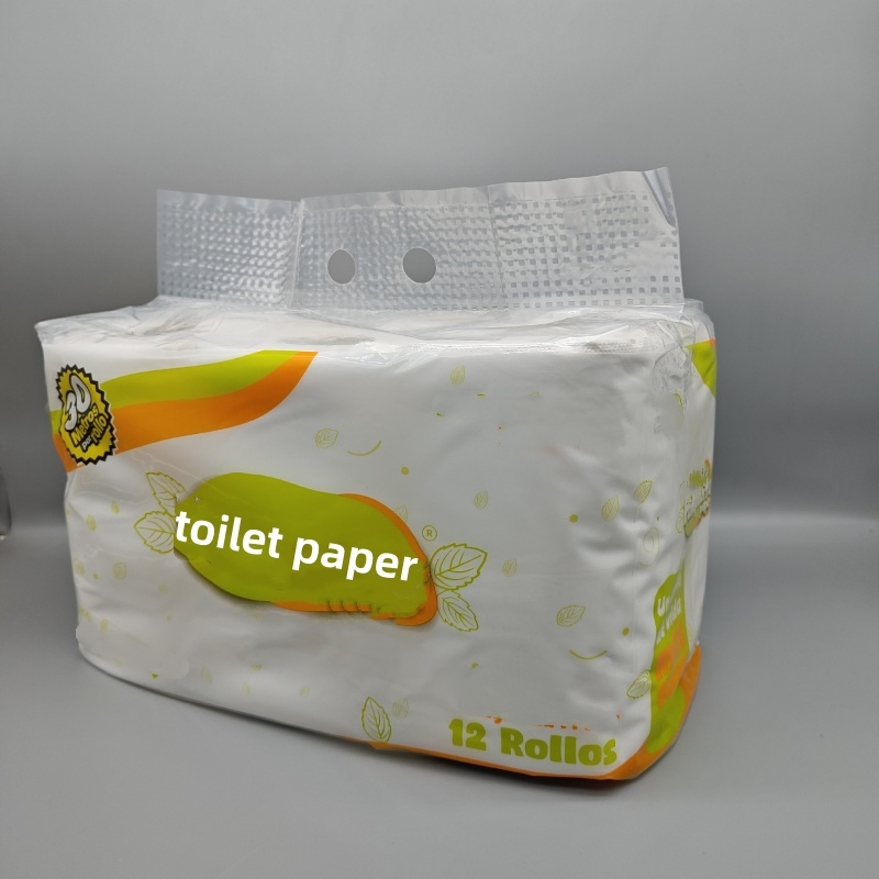 Premier 2 Ply Virgin Wood Bamboo Unscented Embossing Jumbo Roll Toilet Bath Tissue Paper with Core
