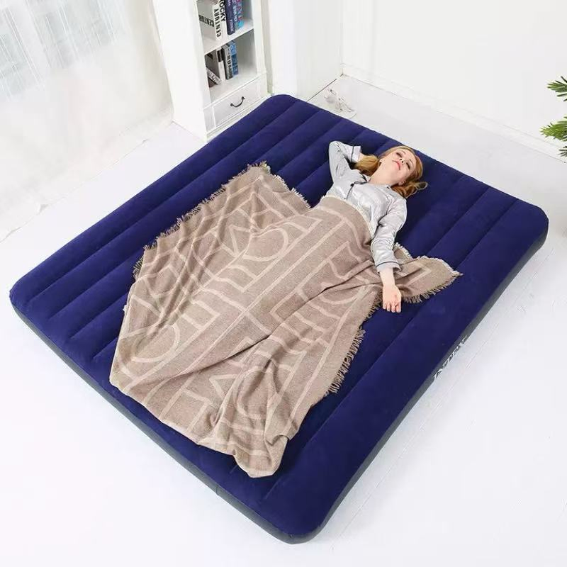 Factory Wholesale Folding Thickened Flocking Mattress Household Inflatable Mattresses