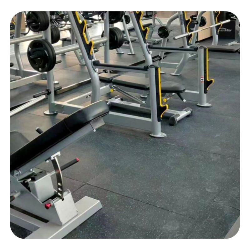 Anti-Slip Indoor Rubber Floor Shock Absorber Home Gym Mat Roll