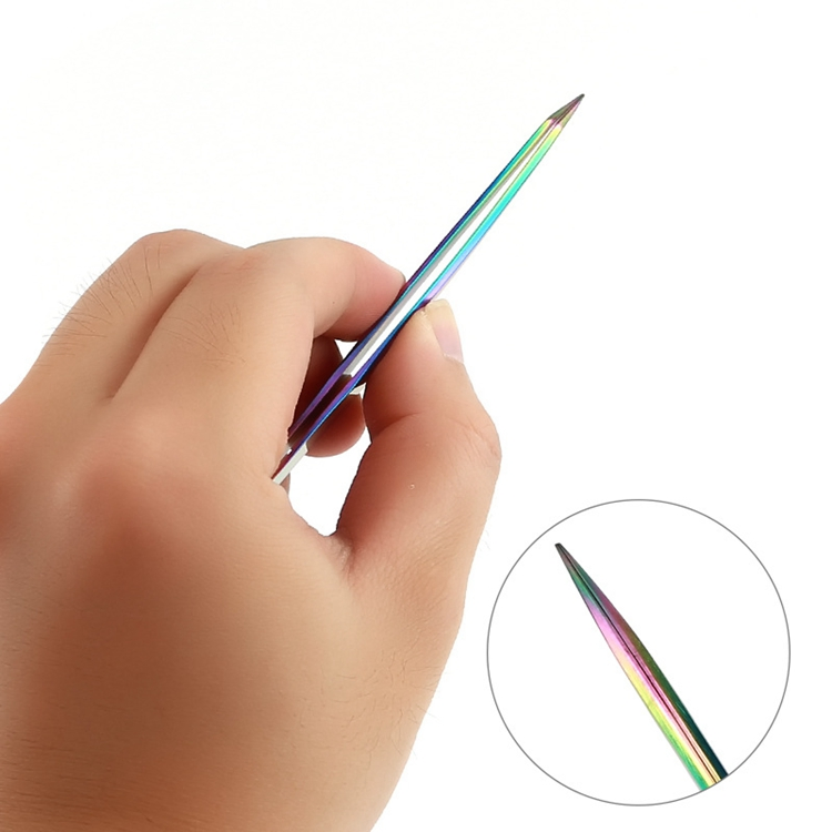 Custom Logo Eyelash Tweezers Beauty Supplies Private Label Tweezers Eyelash Extension Tweezers for Cosmetics