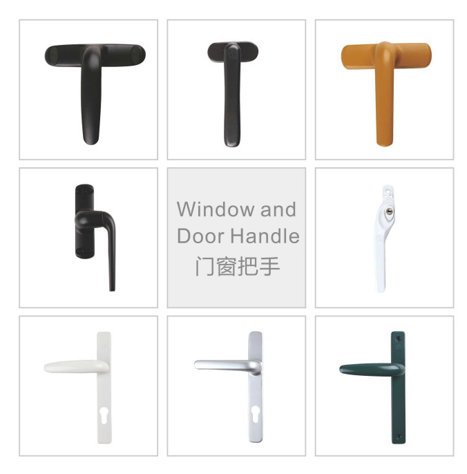 Aluminum Alloy Handle for Casement Door and Window Fittings Hardware
