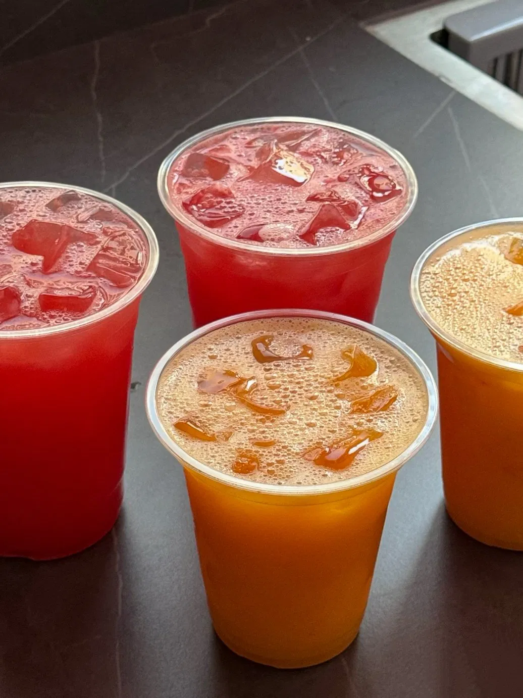 Tough Pressure-Resistant Wholesale Cheap Clear Fruit Juice Plastic Cups