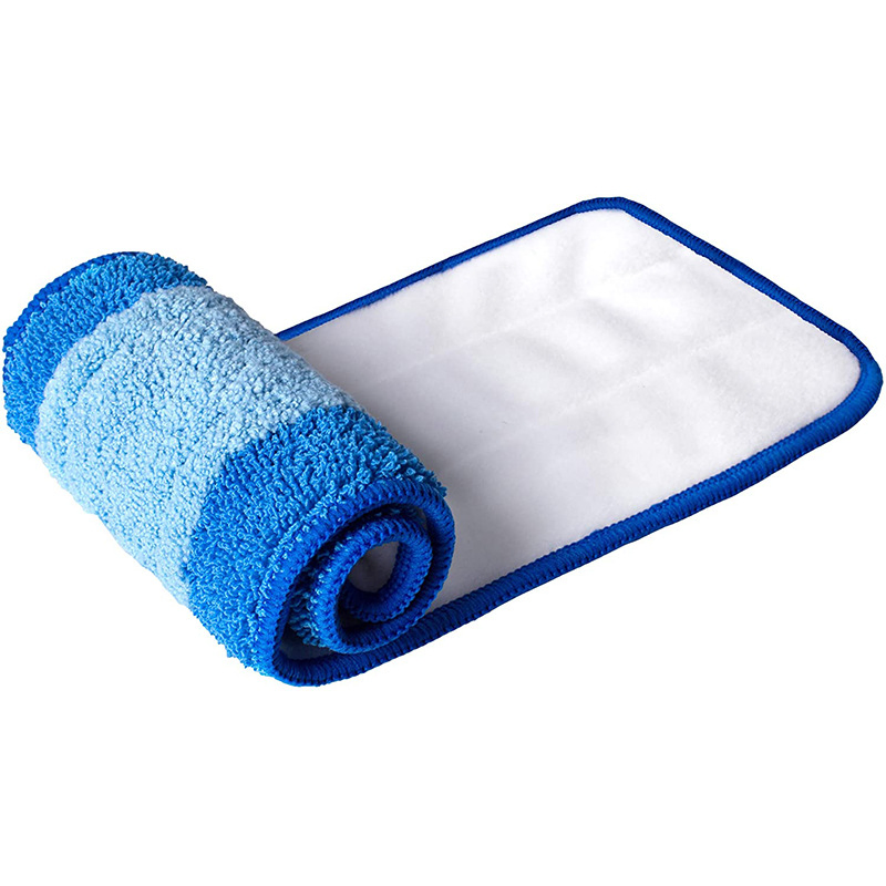 Fit Bona Tyroler Microfiber Mop Cloth Plate Adhesive Buckle Absorbent Replacement Cloth Wet and Dry Mop Cloth