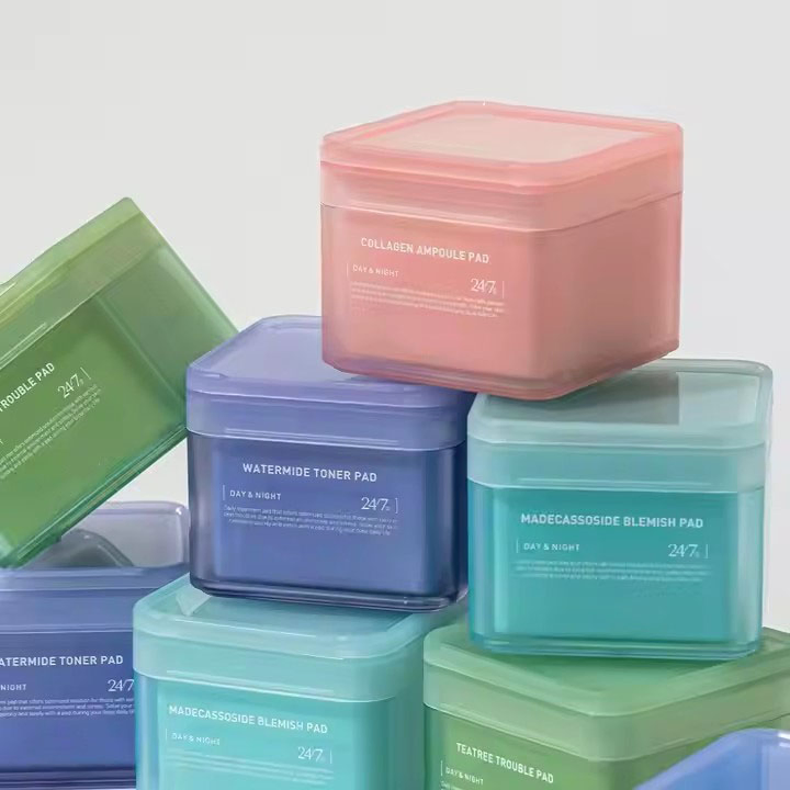 OEM Korea Facial Toner Pads with Centella Skin Toner Anti Acne Moisturizing Vegan Face Toner 100 Pads