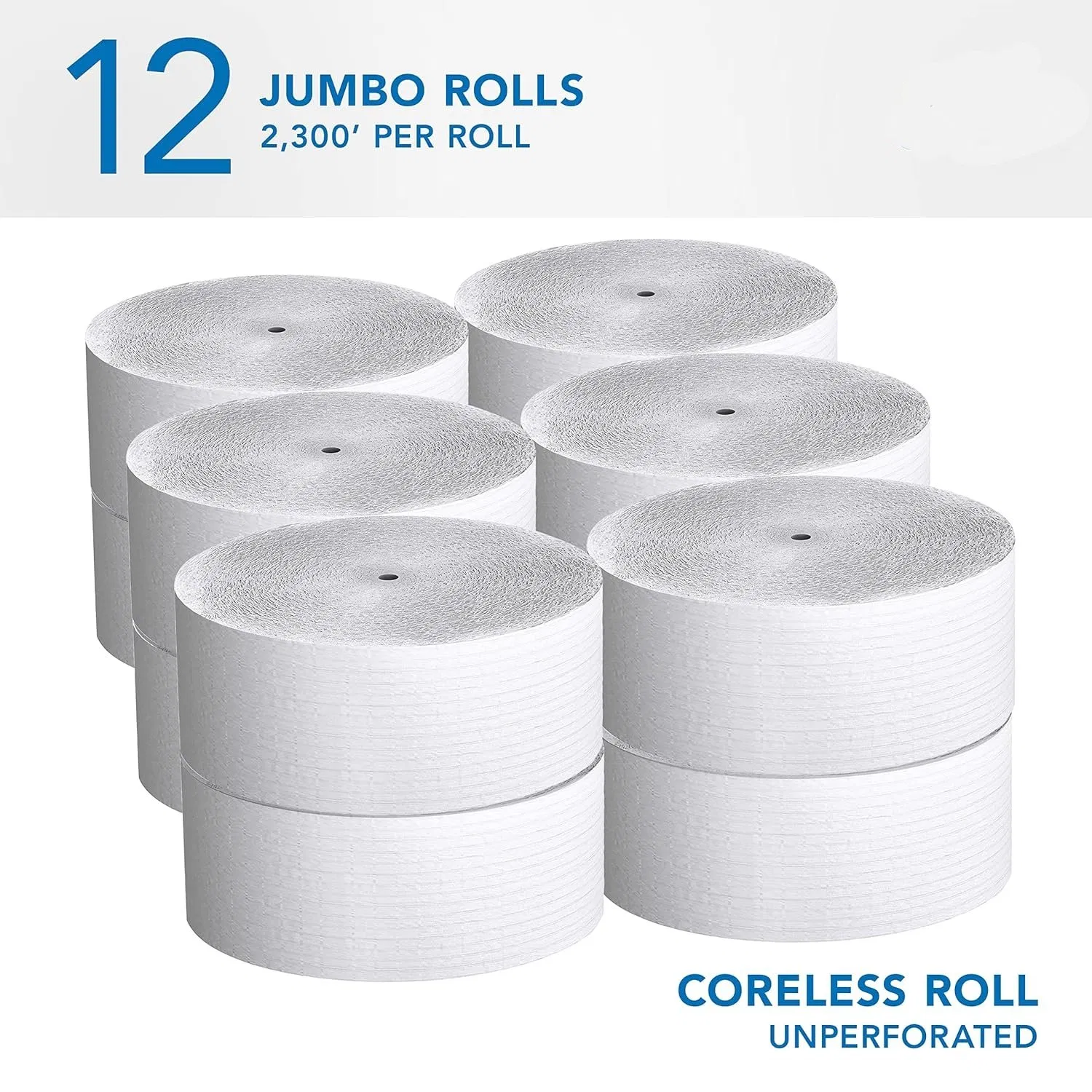 Bulk Supply of Soft and Absorbent Large Toilet Tissue Rolls Eco-Friendly
