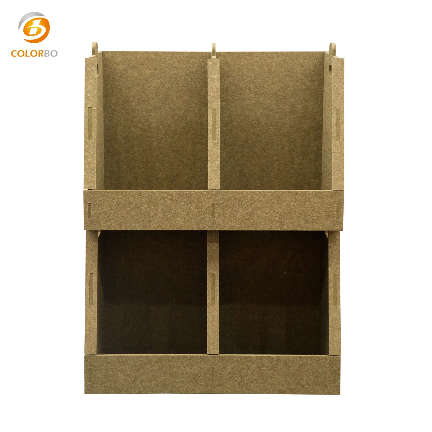CBB35 Dark Brown Brown Color 9MM Eco-friendly PET Acoustic Wall Felt Wool Panel