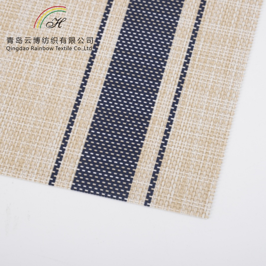 Heat Resistant Non-Slip PVC Placemat Polyester Luxury Kitchen Restaurant Table Mat