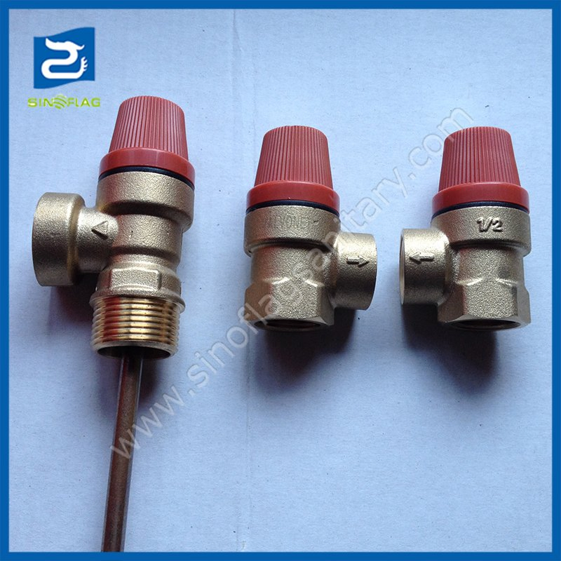 High Quality Brass Radiator Air Vent Safety Valve for Boiler
