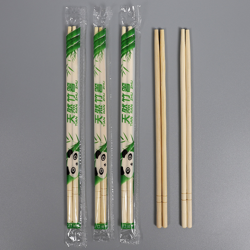 Nature Round Bamboo Disposable Chopsticks