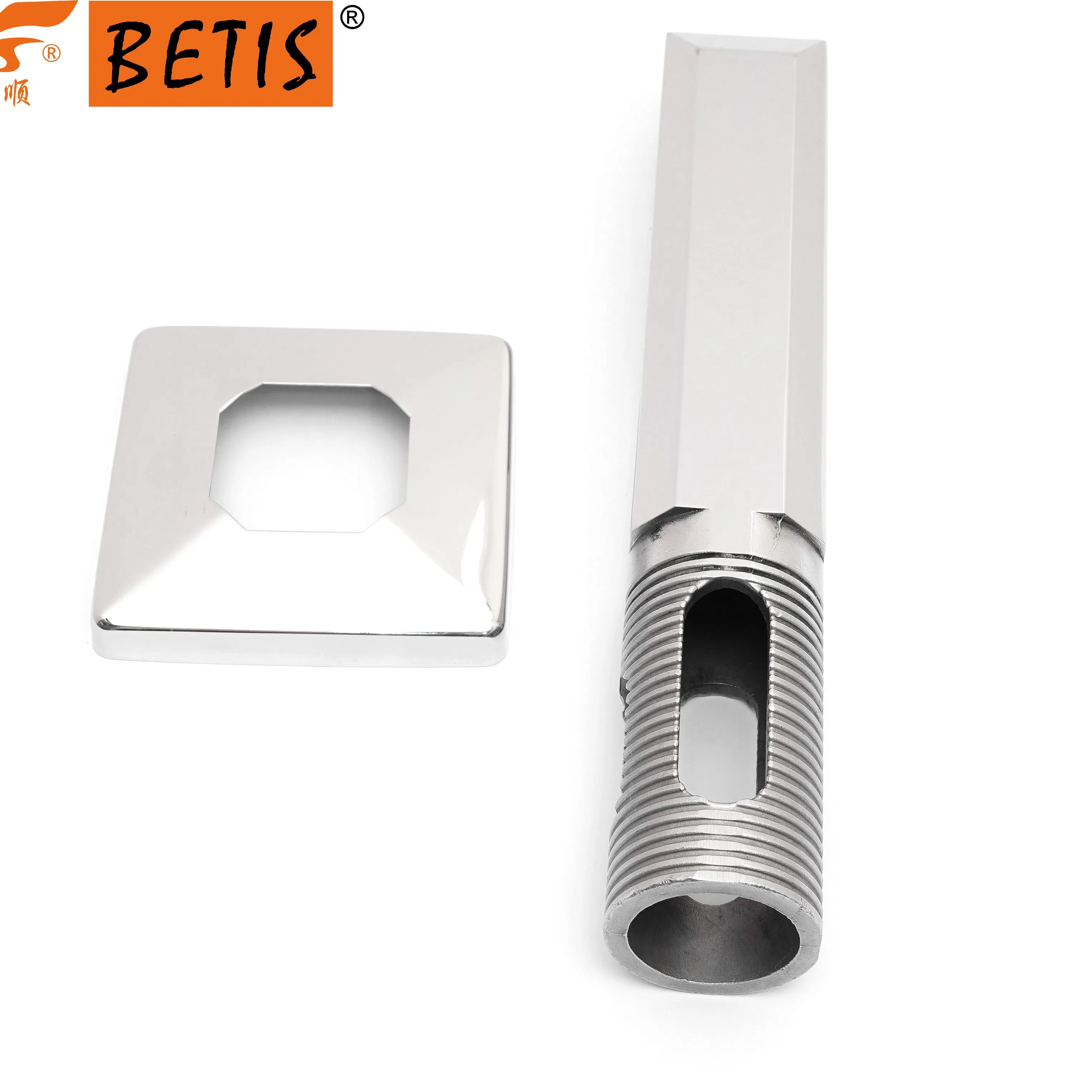 2205-Grade Stainless-Steel Handrail Balustrade Swimming Pool Windscreen Glass Fence Surface Mount Spigot