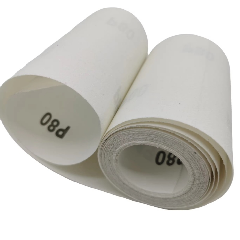 Наждачная бумага сухая белая 230x280 мм, зернистость 80-600