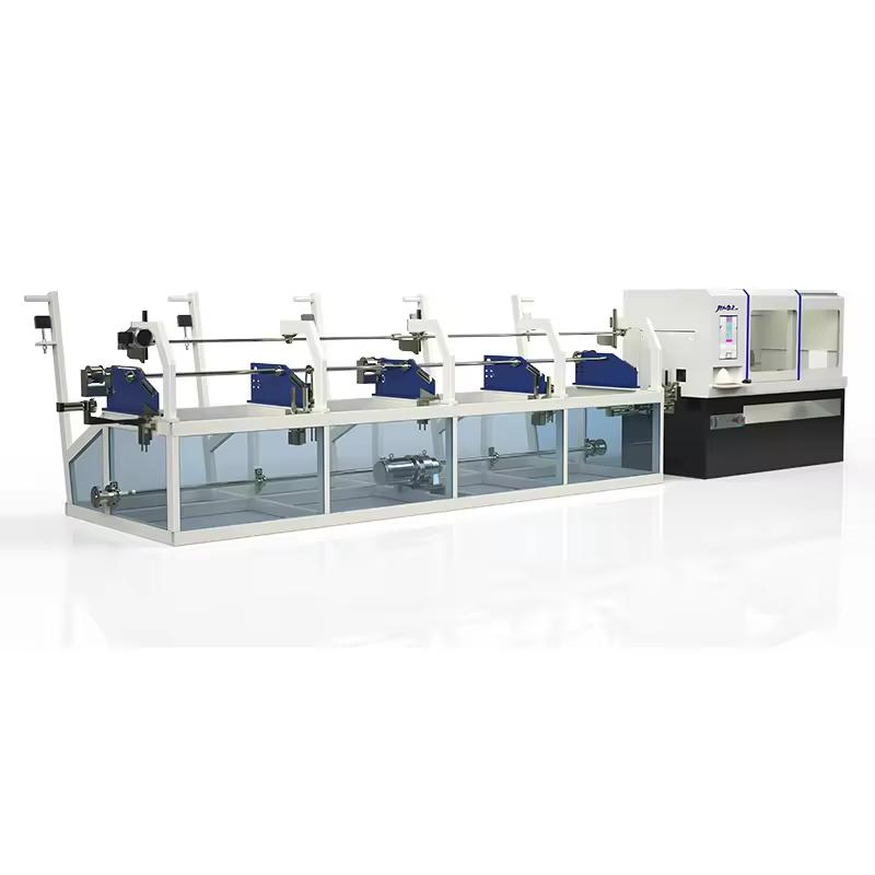 Fiber Laser Tube Cutting Machine Stainless Steel Small CNC Metal Tube
